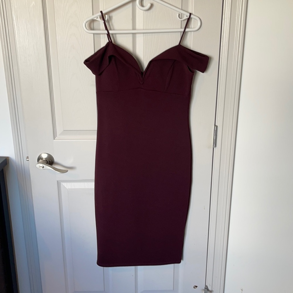 Plum dress